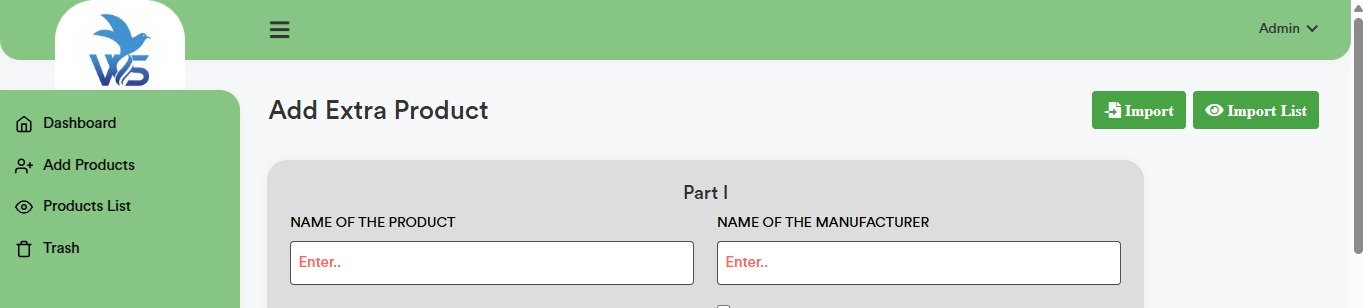 Demo Panel Login Screen