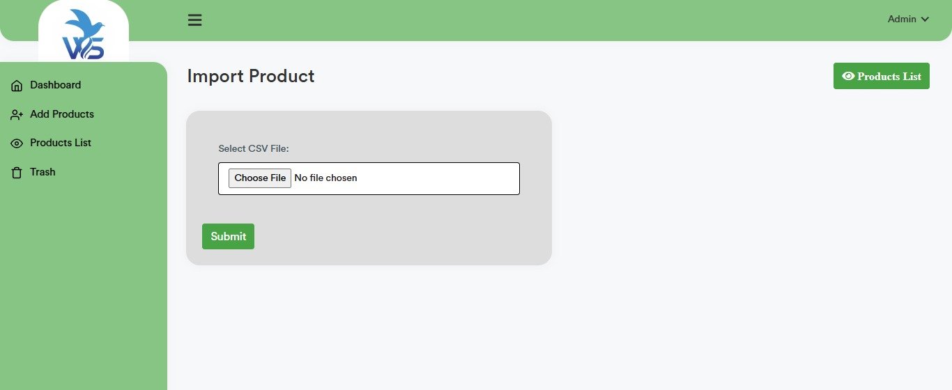 Demo Panel Login Screen