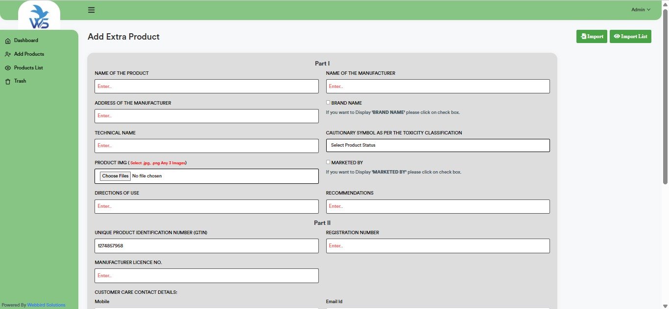 QR Code Generation Screen